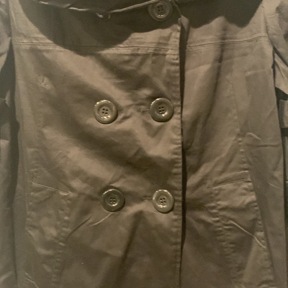 Woman’s Double Breasted Trench Coat size 2X - Picture 2 of 8